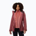 Hanorac pentru femei Jack Wolfskin Rotwand 3In1 red ochre 2