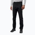 Pantaloni softshell pentru bărbați Jack Wolfskin Activate Thermic black