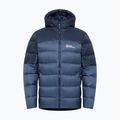 Geacă cu puf pentru bărbați Jack Wolfskin Nebelhorn Down Hoody nature blue 8