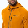 Hanorac pentru bărbați Jack Wolfskin Kolbenberg Hooded Fz safflower 4