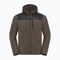 Hanorac pentru bărbați Jack Wolfskin Kammweg Pile Fz cold coffee 7
