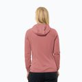 Hanorac pentru femei Jack Wolfskin Kolbenberg Hooded Fz mineral red 2