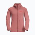 Hanorac pentru femei Jack Wolfskin Kolbenberg Hooded Fz mineral red 7