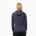 Hanorac pentru femei Jack Wolfskin Kolbenberg Hooded Fz graphite 2