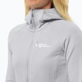 Hanorac pentru femei Jack Wolfskin Kolbenberg Hooded Fz cool grey 4