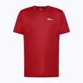 Tricou de trekking pentru bărbați Jack Wolfskin Tech T adrenaline red 6