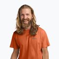 Tricou pentru bărbați Jack Wolfskin Essential burnt orange 4