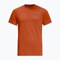 Tricou pentru bărbați Jack Wolfskin Essential burnt orange 6