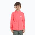 Hanorac fleece pentru copii Jack Wolfskin Taunus sunset coral 7
