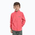 Hanorac fleece pentru copii Jack Wolfskin Taunus sunset coral 10