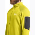 Bluză de trekking pentru bărbați  Jack Wolfskin Prelight Full Zip chartreuse 4