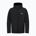 Geacă de ploaie pentru bărbați Jack Wolfskin Tempest 2l black 8