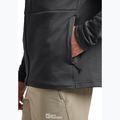 Hanorac pentru bărbați Jack Wolfskin Kolbenberg Hooded Full Zip phantom 5