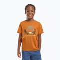 Tricou pentru copii  Jack Wolfskin Graphic Cotton T print soft amber 5