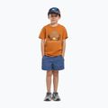 Tricou pentru copii  Jack Wolfskin Graphic Cotton T print soft amber 2