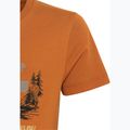 Tricou pentru copii  Jack Wolfskin Graphic Cotton T print soft amber 9