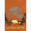 Tricou pentru copii  Jack Wolfskin Graphic Cotton T print soft amber 11