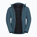 Geacă de ploaie pentru bărbați Jack Wolfskin Pamir aluminium blue 9