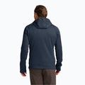 Bluză de trekking pentru bărbați Jack Wolfskin Peak District Hooded Full Zip midnight sky 3
