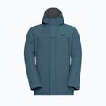 Geacă izolată pentru bărbați Jack Wolfskin Glacier Shield aluminium blue 7