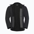 Bluză de trekking pentru bărbați Jack Wolfskin Lake Ridge Hooded black 9