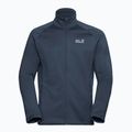 Bluză de trekking pentru bărbați Jack Wolfskin Peak District Full Zip midnight sky 7