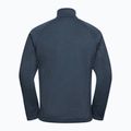 Bluză de trekking pentru bărbați Jack Wolfskin Peak District Full Zip midnight sky 8