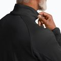 Bluză de trekking pentru bărbați Jack Wolfskin Peak District Full Zip black 5