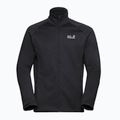 Bluză de trekking pentru bărbați Jack Wolfskin Peak District Full Zip black 7