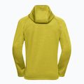 Bluză de trekking pentru bărbați Jack Wolfskin Peak District Hooded Full Zip chartreuse 8