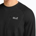 Longsleeve pentru bărbați Jack Wolfskin Prelight Trail Crew black 4