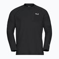 Longsleeve pentru bărbați Jack Wolfskin Prelight Trail Crew black 5