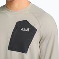 Longsleeve pentru bărbați Jack Wolfskin Prelight Trail Crew pale sand 4