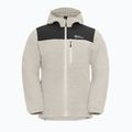 Bluză fleece pentru bărbați Jack Wolfskin Kammweg Pile Fz pale sand 7