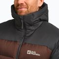 Geacă cu puf pentru bărbați Jack Wolfskin Nebelhorn Down Hoody hot choc 4