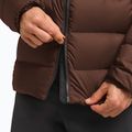 Geacă cu puf pentru bărbați Jack Wolfskin Nebelhorn Down Hoody hot choc 5