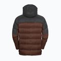Geacă cu puf pentru bărbați Jack Wolfskin Nebelhorn Down Hoody hot choc 8