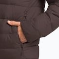 Geacă cu puf pentru bărbați Jack Wolfskin Ather Down Hoody peat 5