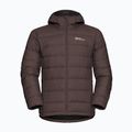 Geacă cu puf pentru bărbați Jack Wolfskin Ather Down Hoody peat 7