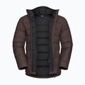 Geacă cu puf pentru bărbați Jack Wolfskin Ather Down Hoody peat 9