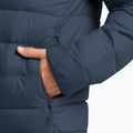 Geacă cu puf pentru bărbați Jack Wolfskin Ather Down Hoody midnight sky/dark navy 5