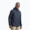 Jacheta softshell pentru bărbați Jack Wolfskin Bornberg Hoody midnight sky