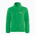 Hanorac fleece pentru copii Jack Wolfskin Taunus mystic green