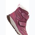 Încălțăminte pentru copii Jack Wolfskin Polar Bear-B Texapore Mid Vc raisin 8