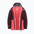 Geacă 3în1 pentru copii Jack Wolfskin Iceland 3IN1 sunset coral 4