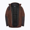 Geacă 3în1 pentru bărbați Jack Wolfskin Jasper 3In1 hot choc 22