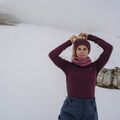 Bluză termică damă Jack Wolfskin Infinite Warm amaranth 5