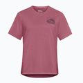 Tricou pentru femei Jack Wolfskin Vonnan Graphic ridge leaf raisin 5