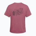 Tricou pentru femei Jack Wolfskin Vonnan Graphic ridge leaf raisin 6