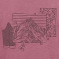 Tricou pentru femei Jack Wolfskin Vonnan Graphic ridge leaf raisin 7